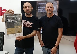 Anuncio de la presentación del libro.