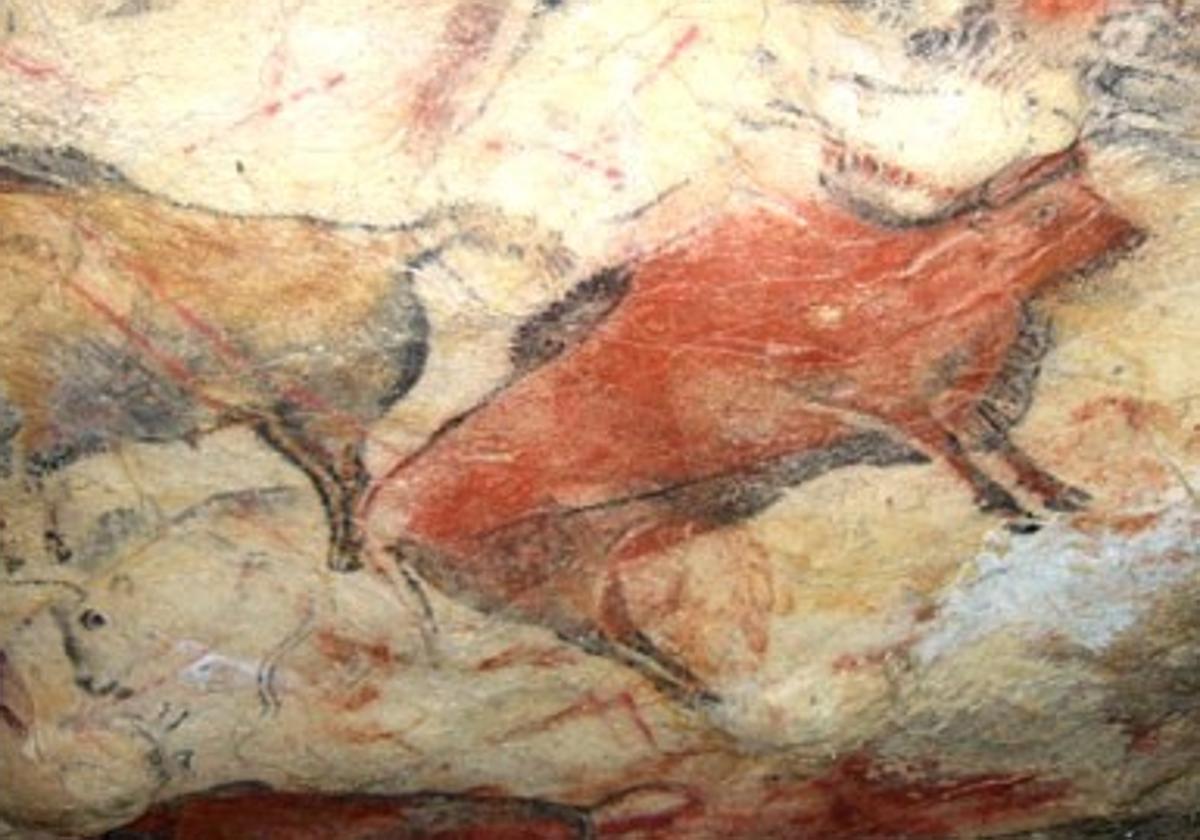Las pinturas rupestres de la Cueva de Altamira están declaradas Patrimonio de la Humanidad por la Unesco