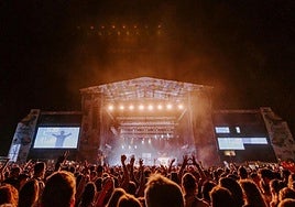 Escenario del Spring Festival de Alicante.
