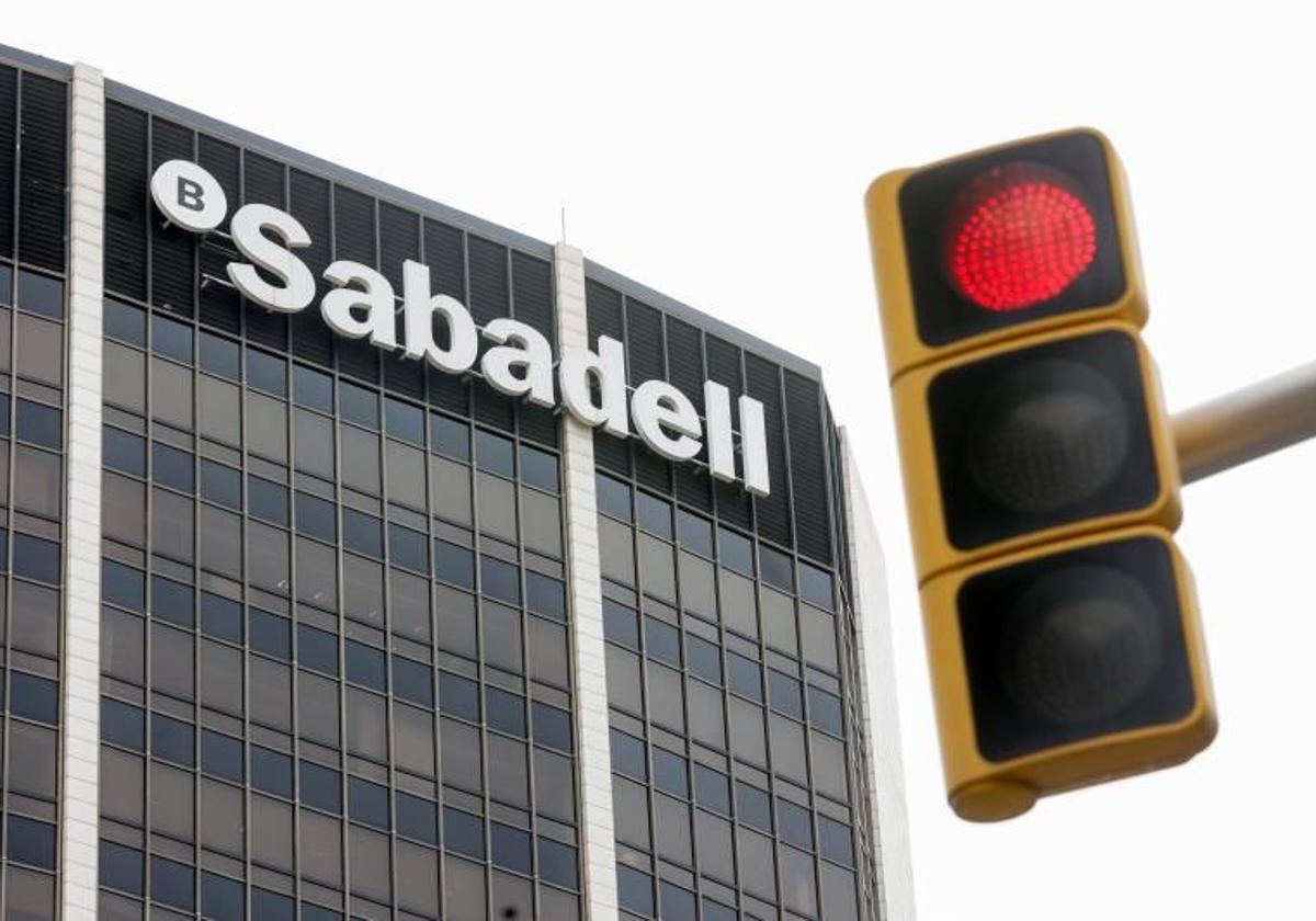 Sede corporativa del Banco Sabadell en Barcelona.