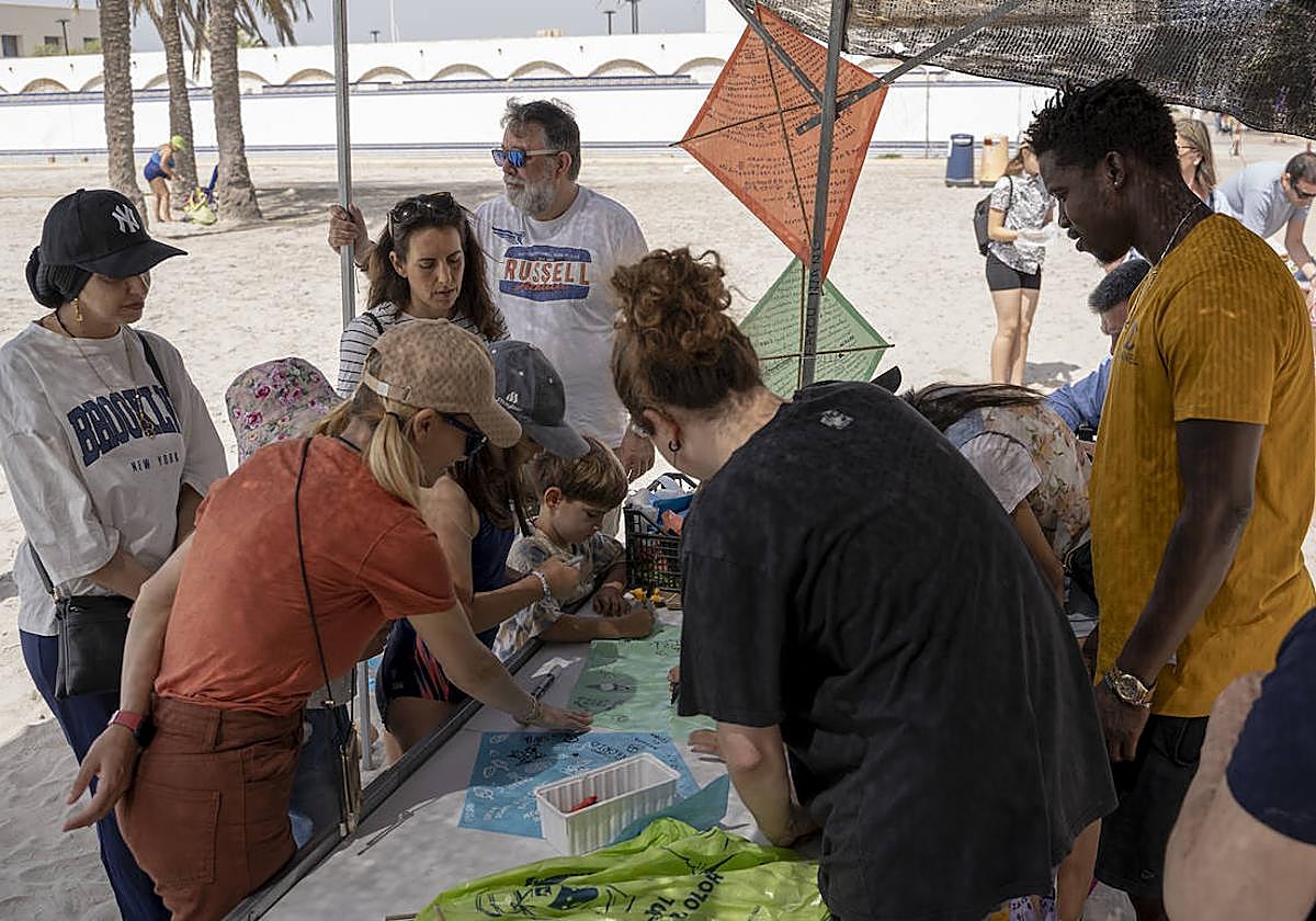 Taller de diseño de cometas.