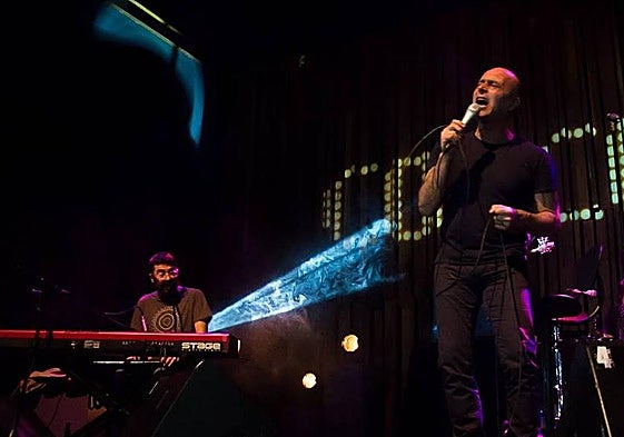 El dúo formado por Javier Corcobado y Julián Sanz.