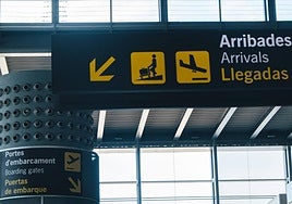 Terminal del Aeropuerto Alicante-Elche Miguel Hernández.