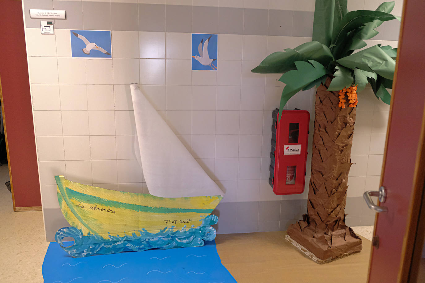 El arte de Gastón Castelló y Eusebio Sempere se reinventa en un colegio de Alicante