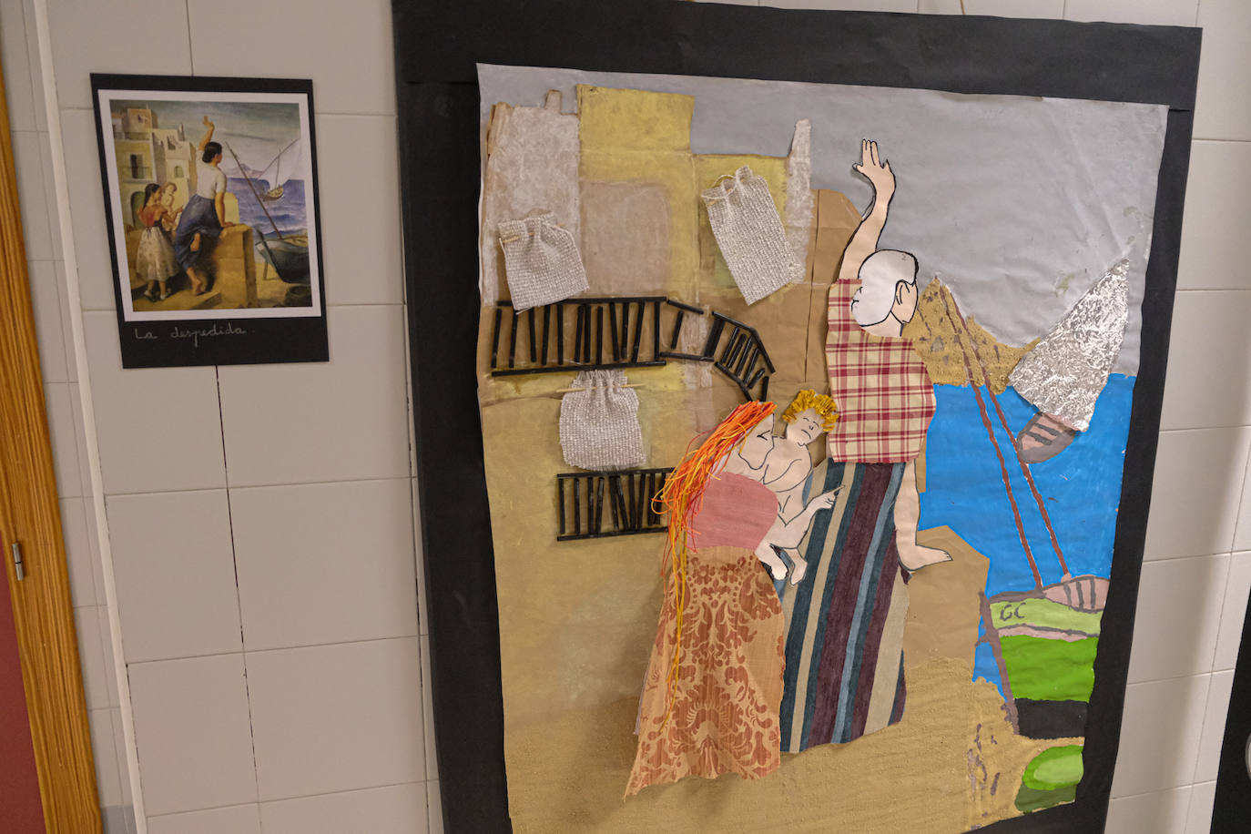 El arte de Gastón Castelló y Eusebio Sempere se reinventa en un colegio de Alicante