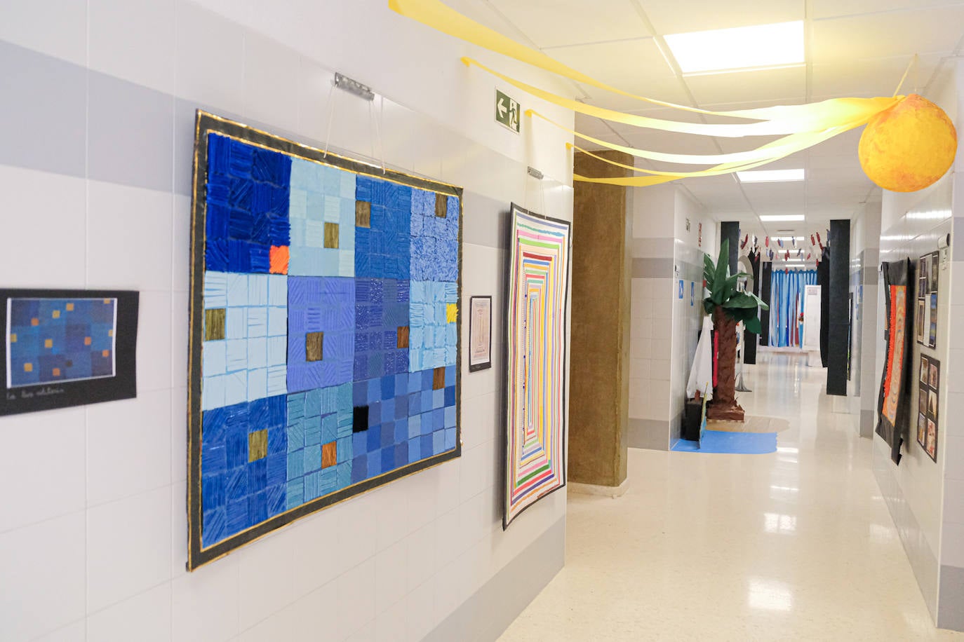 El arte de Gastón Castelló y Eusebio Sempere se reinventa en un colegio de Alicante