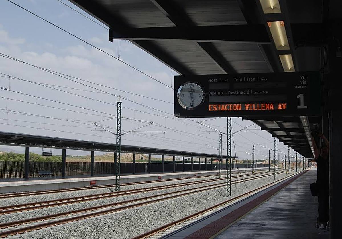 Estación de Ave de Villena.