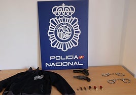 Material incautado en la operación.