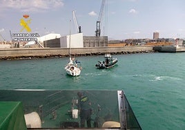 Actuación de la Guardia Civil.