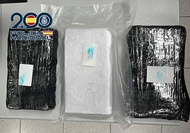 Objetos intervenidos.