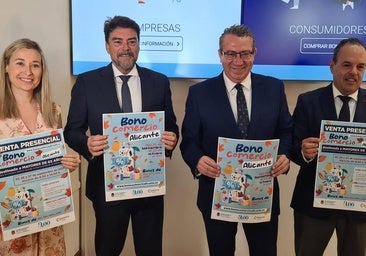 Todo listo para la campaña de bonos comercio de Alicante