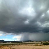 Cascadas, un edificio desalojado y hasta un tren descarrilado: las imágenes del temporal en Alicante