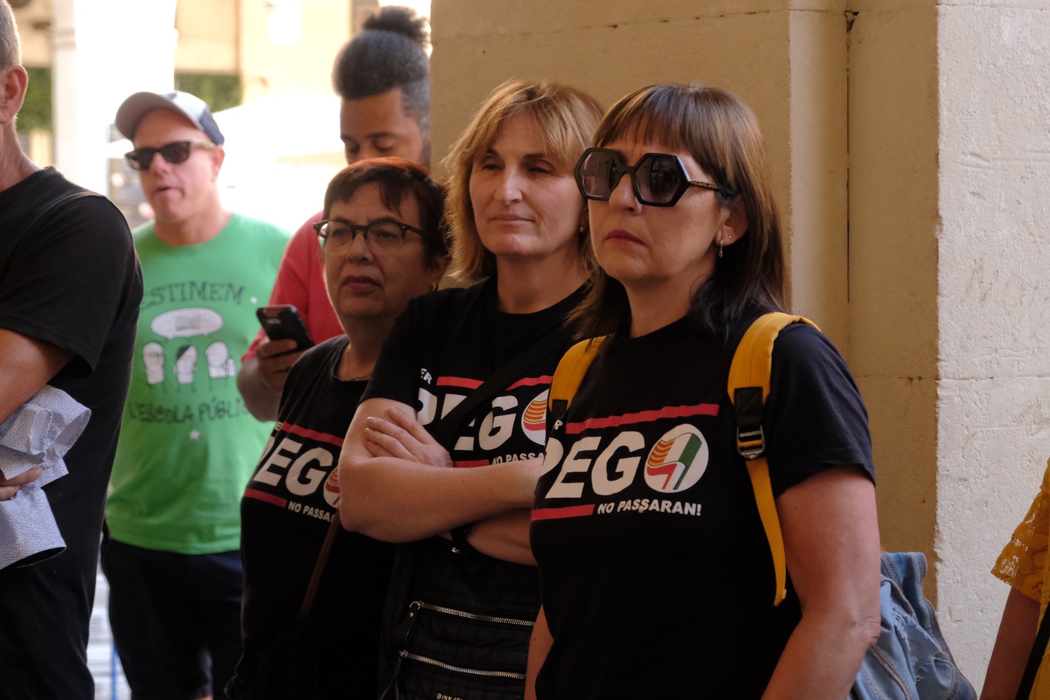 Las imágenes del juicio de los 14 jóvenes de pego que se enfrentaron a un grupo ultra de Gandía