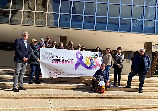 Partida de Arredondo desde el Colegio de Médicos de Alicante.