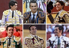 Algunas de las figuras que pasarán por la presente Feria de Hogueras de Alicante.