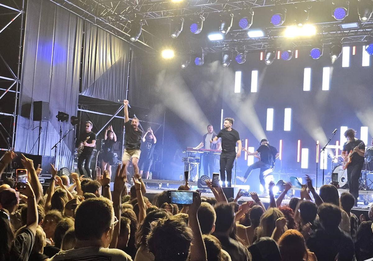 Ciudad Jara durante su concierto.