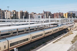 Tren de Renfe en Alicante.