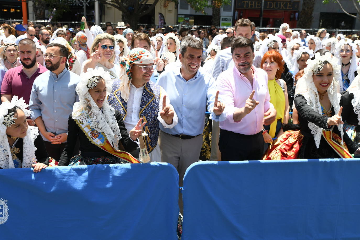 Así ha sido la primera mascletà de las Hogueras 2024