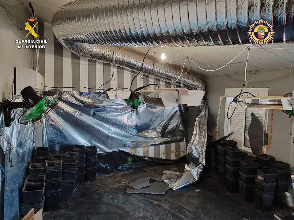 Sistema de refrigeración instalado por los implicados