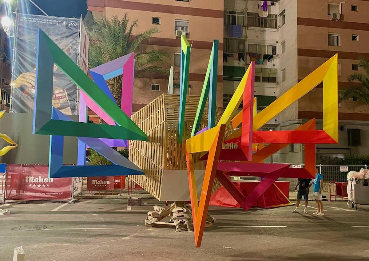 Imagen secundaria 1 - 'Geometría Vital' en Florida Portazgo.