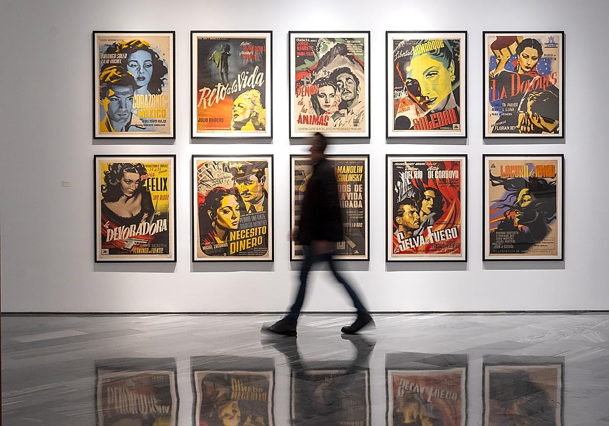 Exposición en el IVAM de Alcoi que se ha tenido que cerrar para preservar las obras.