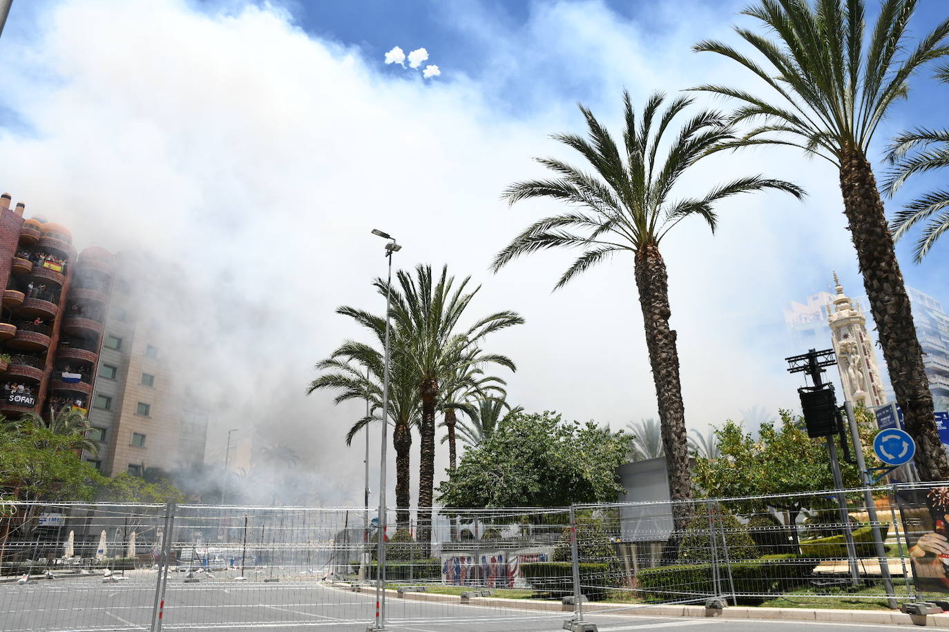 Revive la mascletà del viernes 21 de junio
