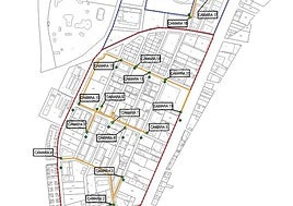 Plano de las cámaras.