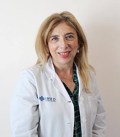 Dra. Sofía Clar Gimeno, jefa del Servicio de IMED Levante