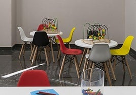 Sala de espera de la Unidad de Pediatría en IMED Hospitales