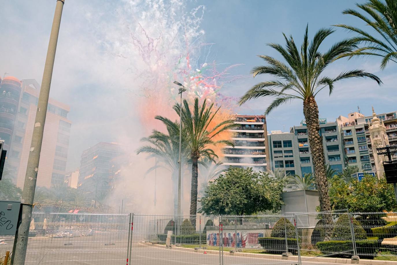Revive la mascletà del 22 de junio