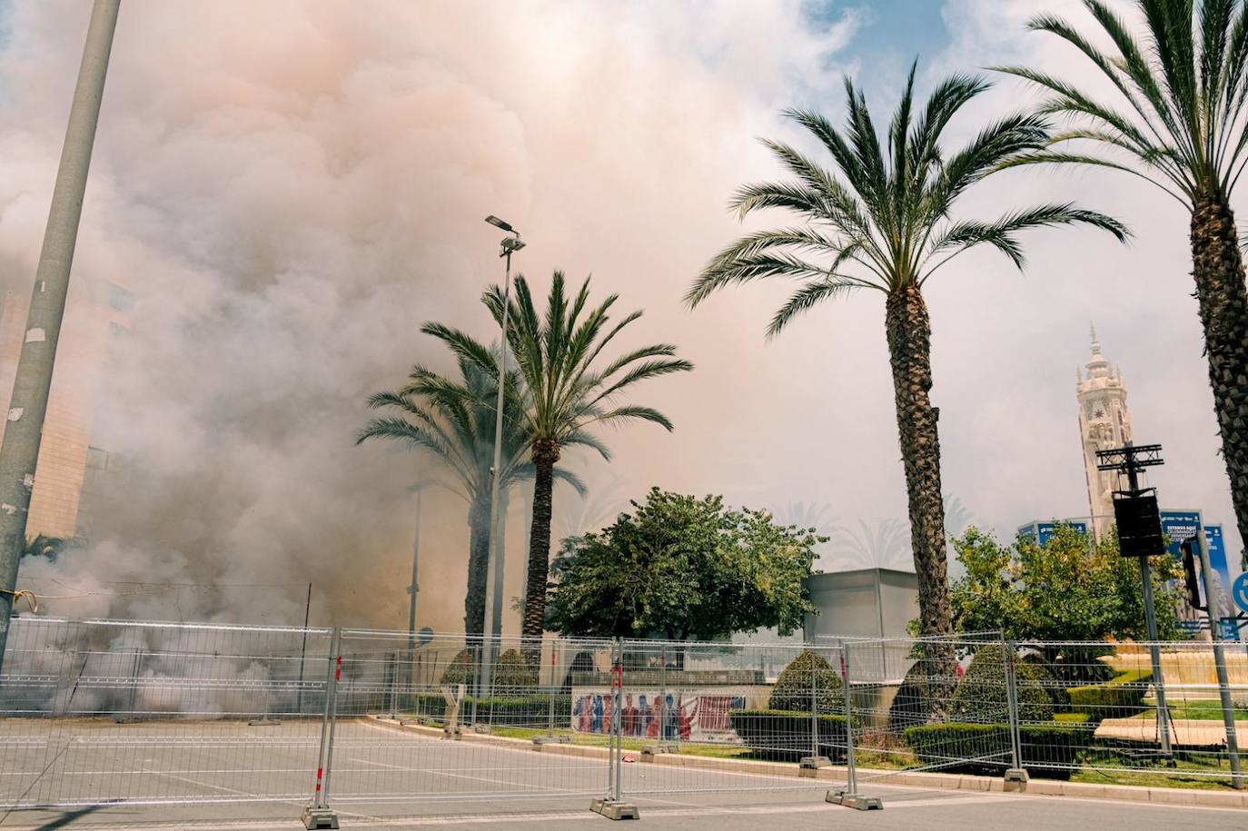 Revive la mascletà del 22 de junio