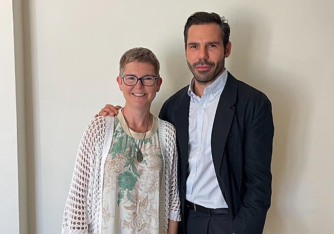 Dra Mónica Millan y Dr. Luis Sánchez-Guillén.