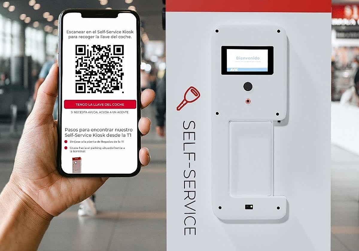 Máquina automatizada para la entrega de llaves.