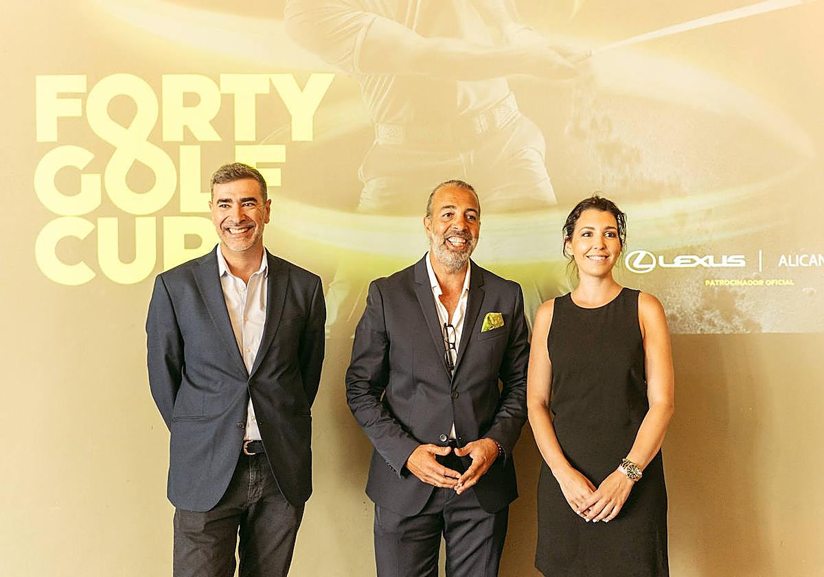 Presentación de la copa.