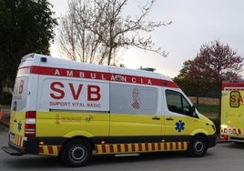 Ambulancia del CICU.