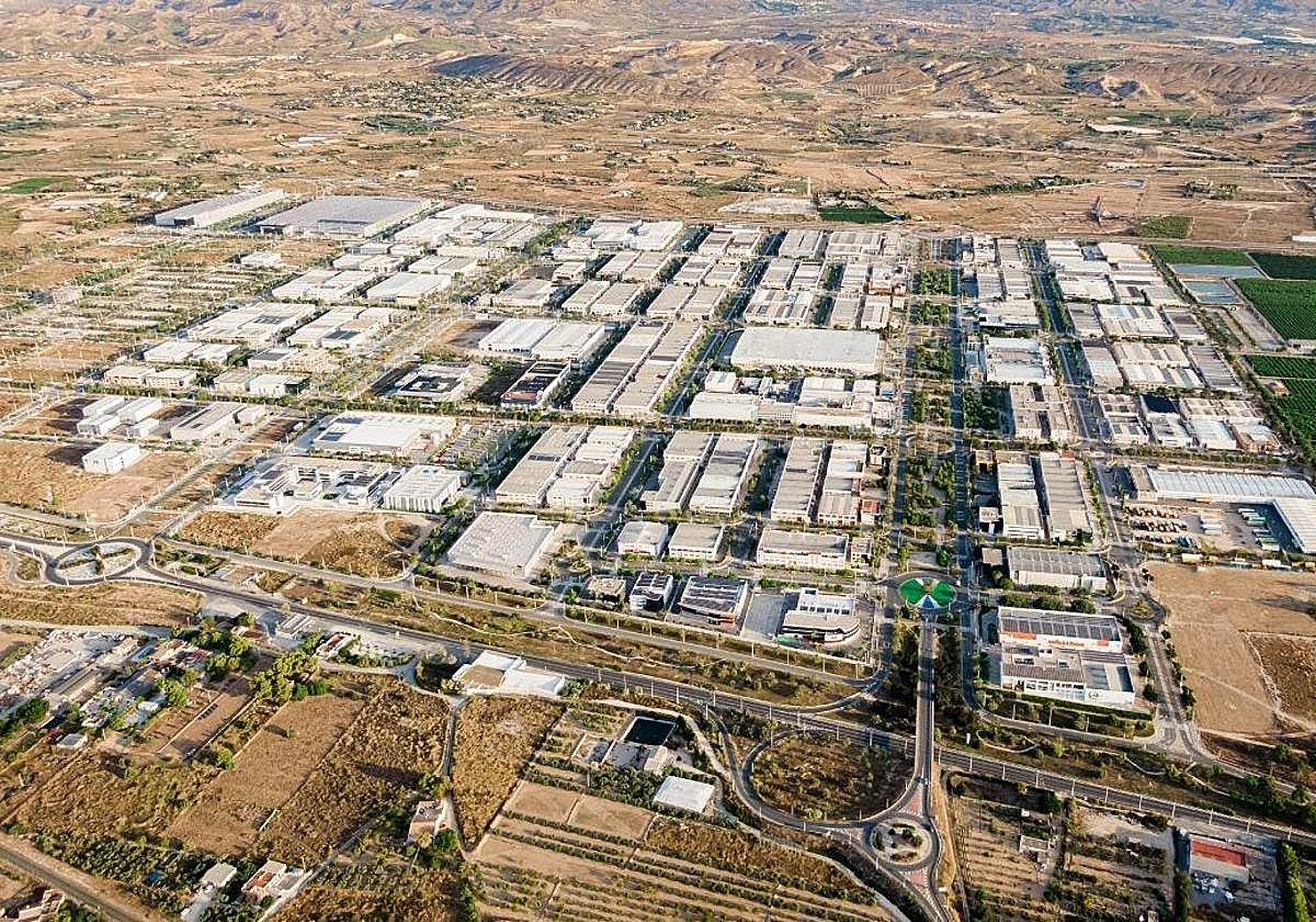 Panorámica de Elche Parque Empresarial.