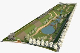 Proyecto del parque inundable de la Vía Parque de Teulada