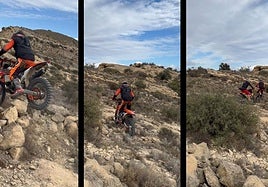 Imágenes de las prácticas ilegales subidas a redes sociales por los propios infractores.