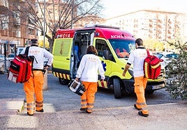 Personal del SAMU en la Comunitat.