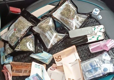 Un 'quiosco' ambulante de drogas en Benidorm