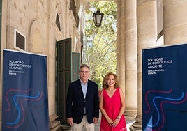 Ramón-Borja y Padilla presentan la programación de la Sociedad de Conciertos.