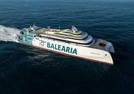 Nuevo barco de Balearia.