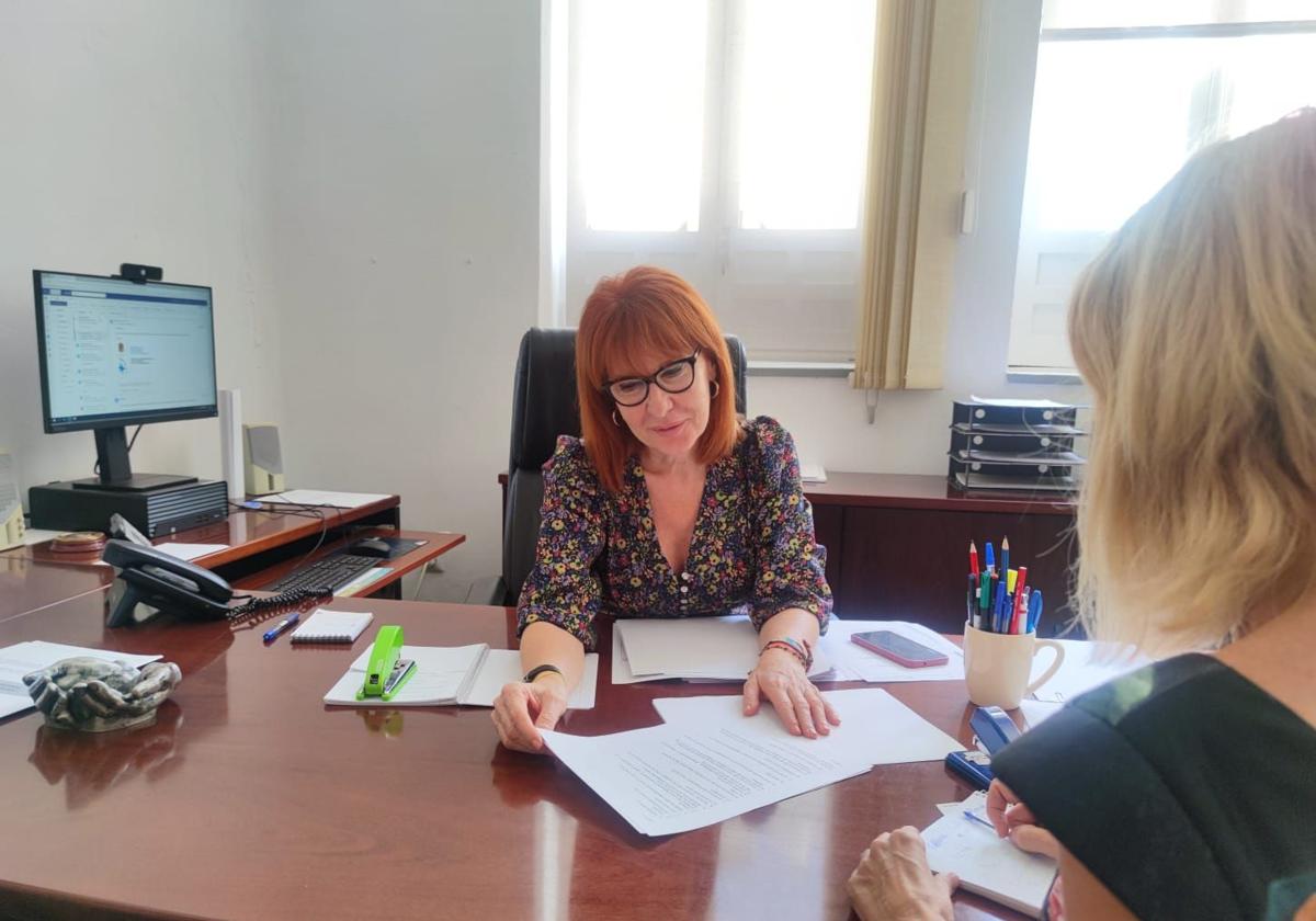 La concejal de Bienestar Social, Begoña León.