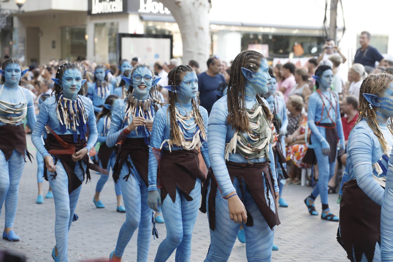 Así ha sido el desfile de Carrozas 2024 de Dénia