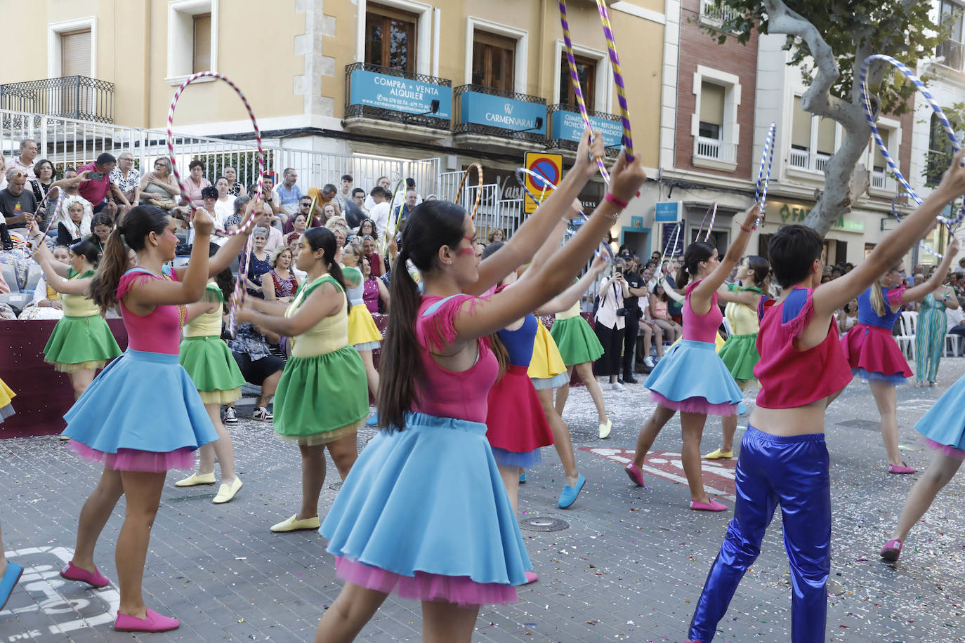 Así ha sido el desfile de Carrozas 2024 de Dénia