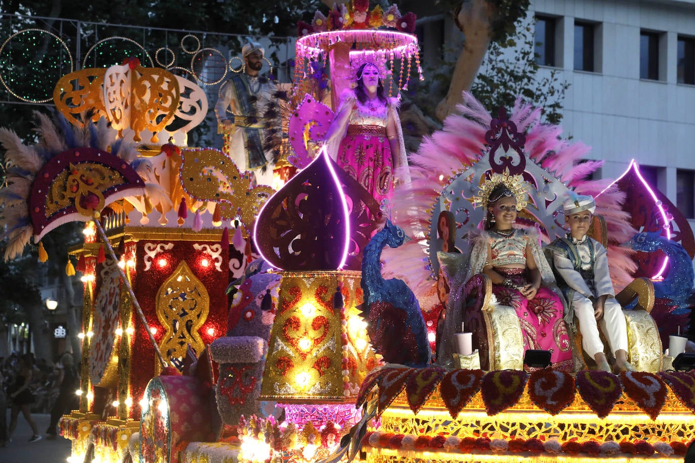 Así ha sido el desfile de Carrozas 2024 de Dénia