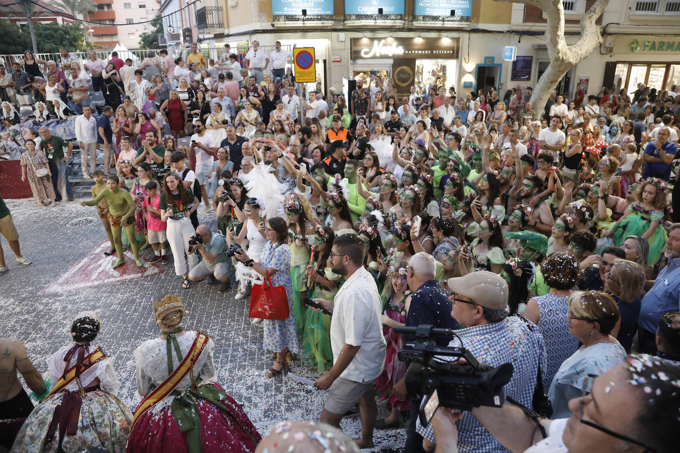 Así ha sido el desfile de Carrozas 2024 de Dénia
