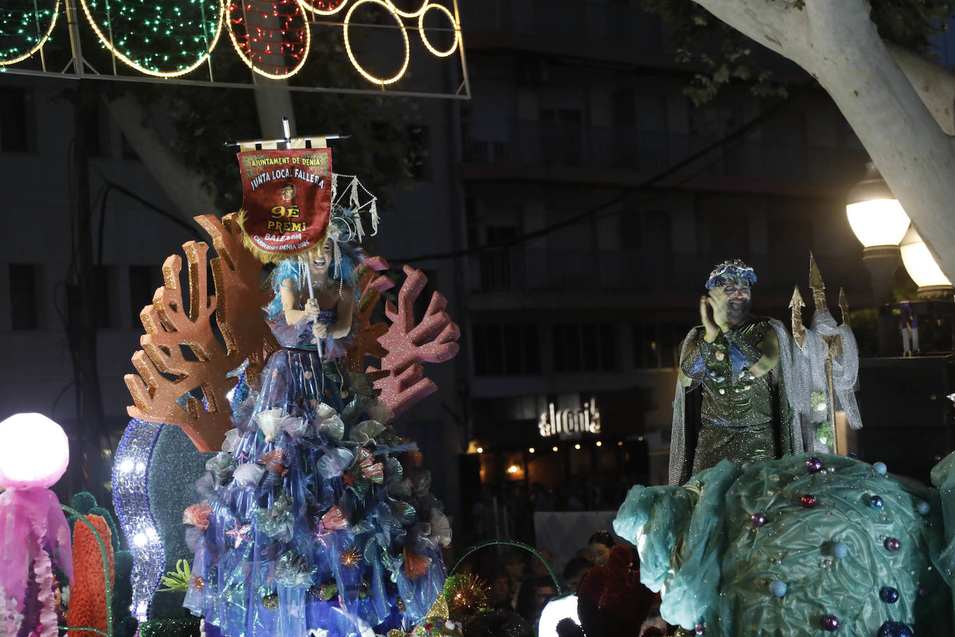 Así ha sido el desfile de Carrozas 2024 de Dénia