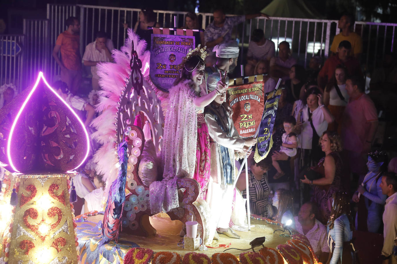 Así ha sido el desfile de Carrozas 2024 de Dénia