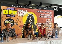 Presentación de Bella Fuerza Fest, el festival de música electrónica que se va a celebrar en Alicante